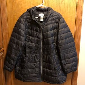 Catherine’s black light down jacket - Size 2X